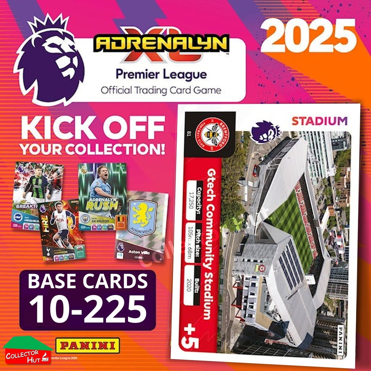 Panini Adrenalyn XL Premier League 2025 2024/25 Base & Foils #10-225
