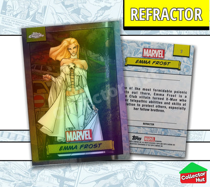 Marvel Topps Chrome 2024 REFRACTOR Card Collection YOU CHOOSE