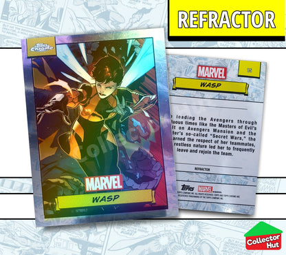 Marvel Topps Chrome 2024 REFRACTOR Card Collection YOU CHOOSE
