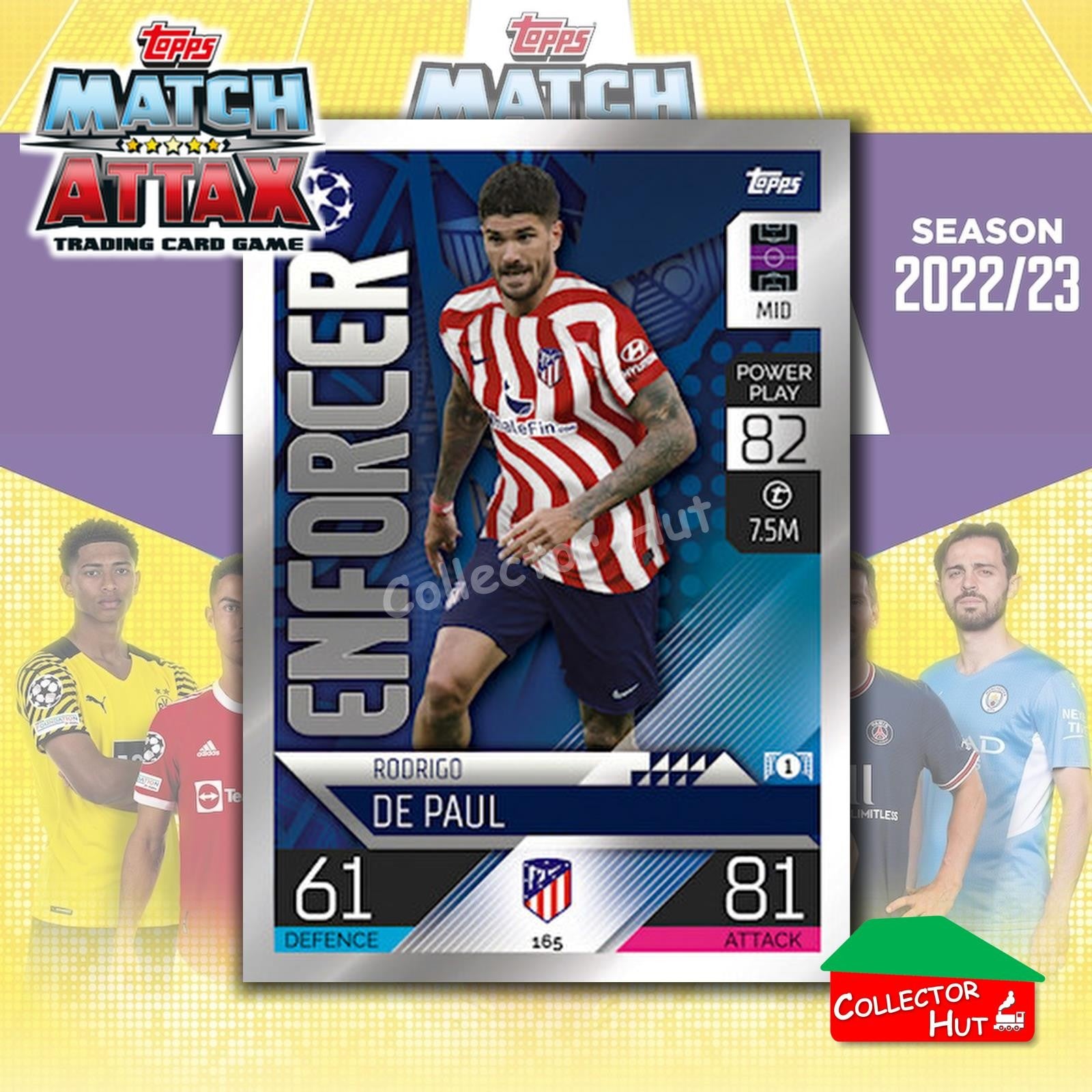 Topps Match Attax Europa Champions League 2022/23 TCG Trading Cards Base 1-189