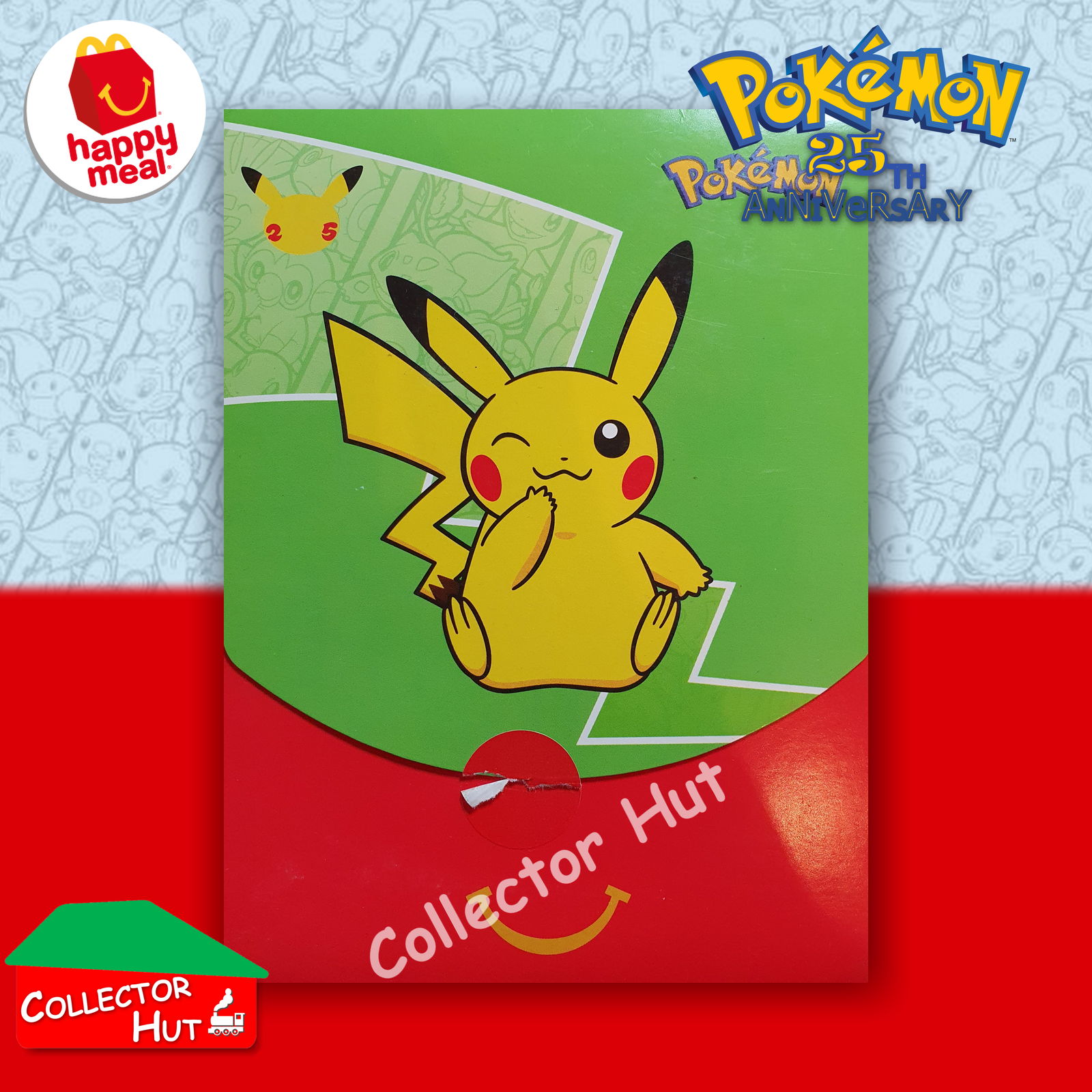 McDonald's Happy Meal 2021 Pokémon 25th Anniversary Trading Cards You Choose