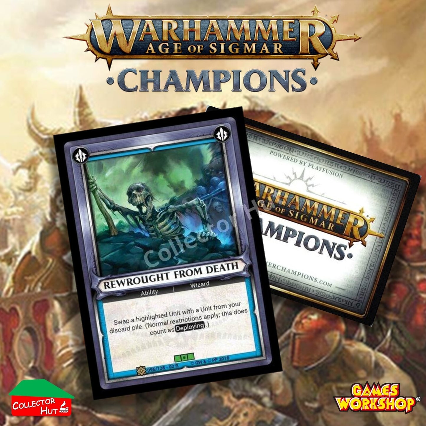 Warhammer Age of Sigmar: Champions Wave 2 ONSLAUGHT FOIL Cards CHOOSE SINGLES