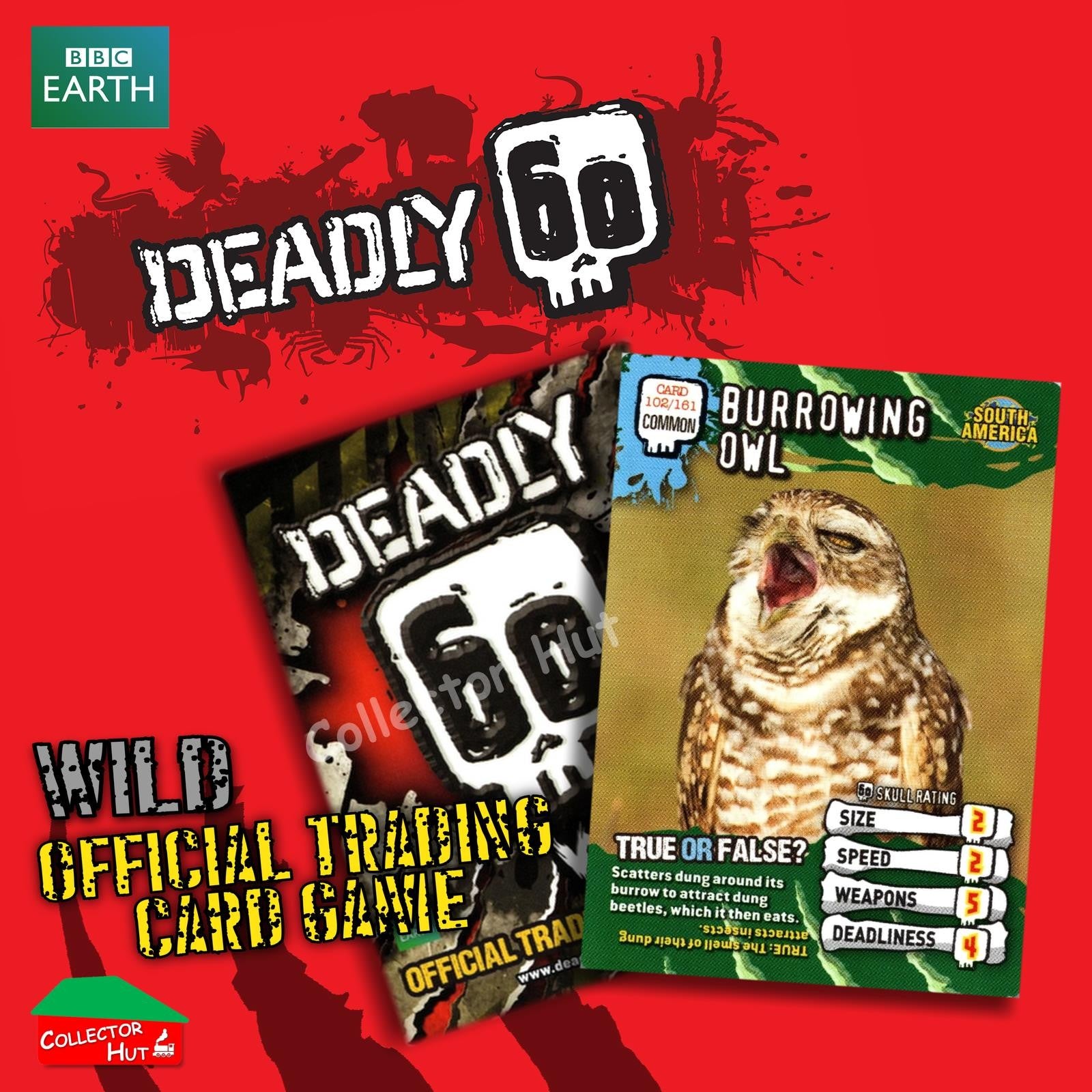 CBBC Deadly 60 WILD Trading Cards  Choose Your Cards