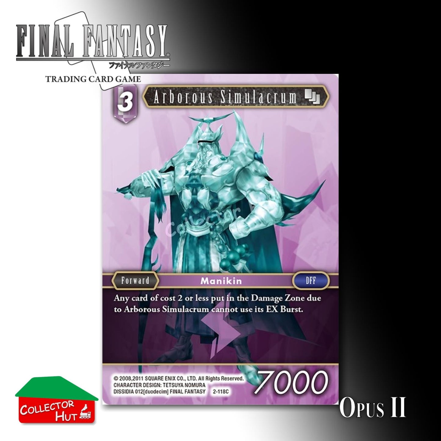 Final Fantasy Trading Card Game OPUS II 2 FOIL CARDS You Choose