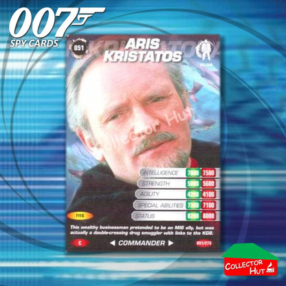 James Bond 007 Commander Spy Cards BASE COMMON YOU CHOOSE