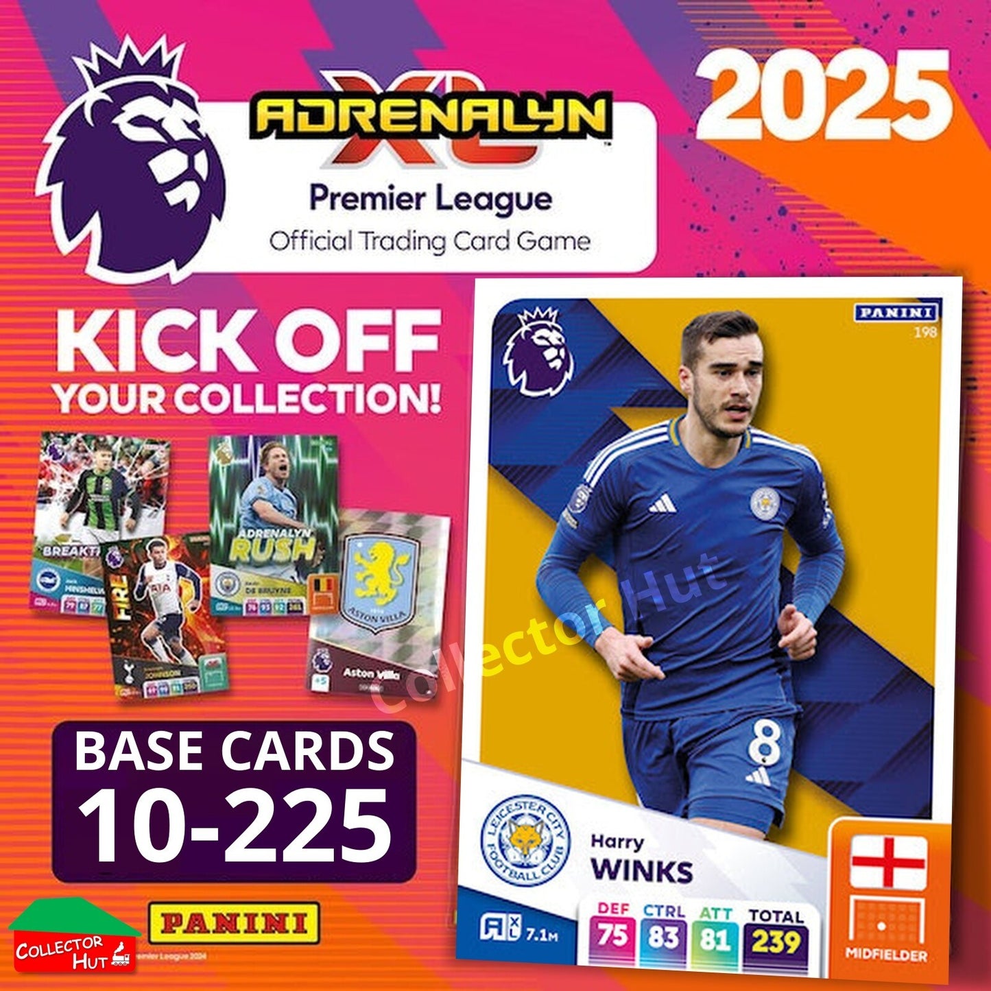Panini Adrenalyn XL Premier League 2025 2024/25 Base & Foils #10-225