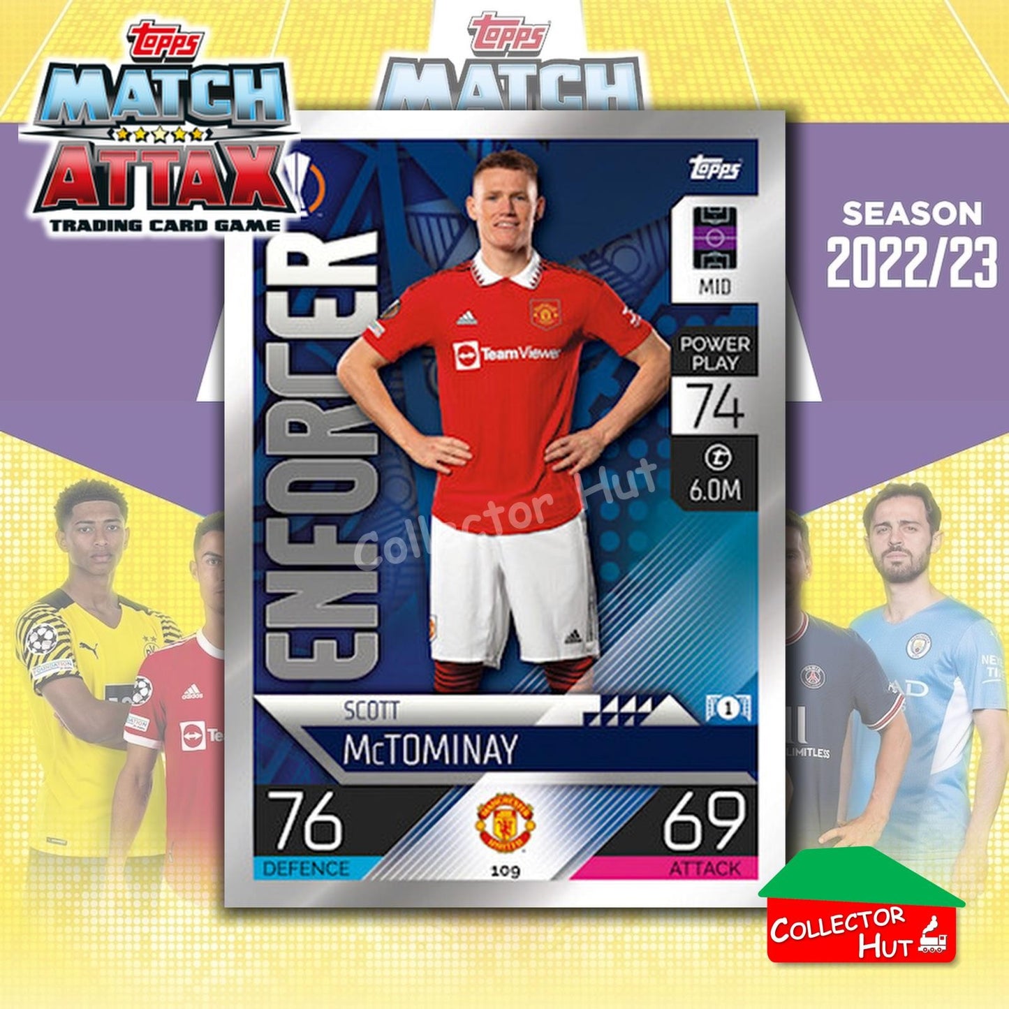 Topps Match Attax Europa Champions League 2022/23 TCG Trading Cards Base 1-189
