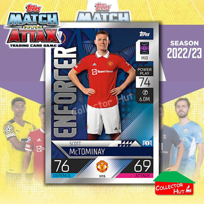Topps Match Attax Europa Champions League 2022/23 TCG Trading Cards Base 1-189
