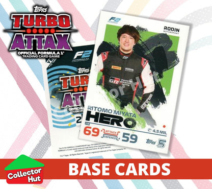 Topps Turbo Attax Formula 1 F1 2024 #167-312 Base Cards YOU CHOOSE