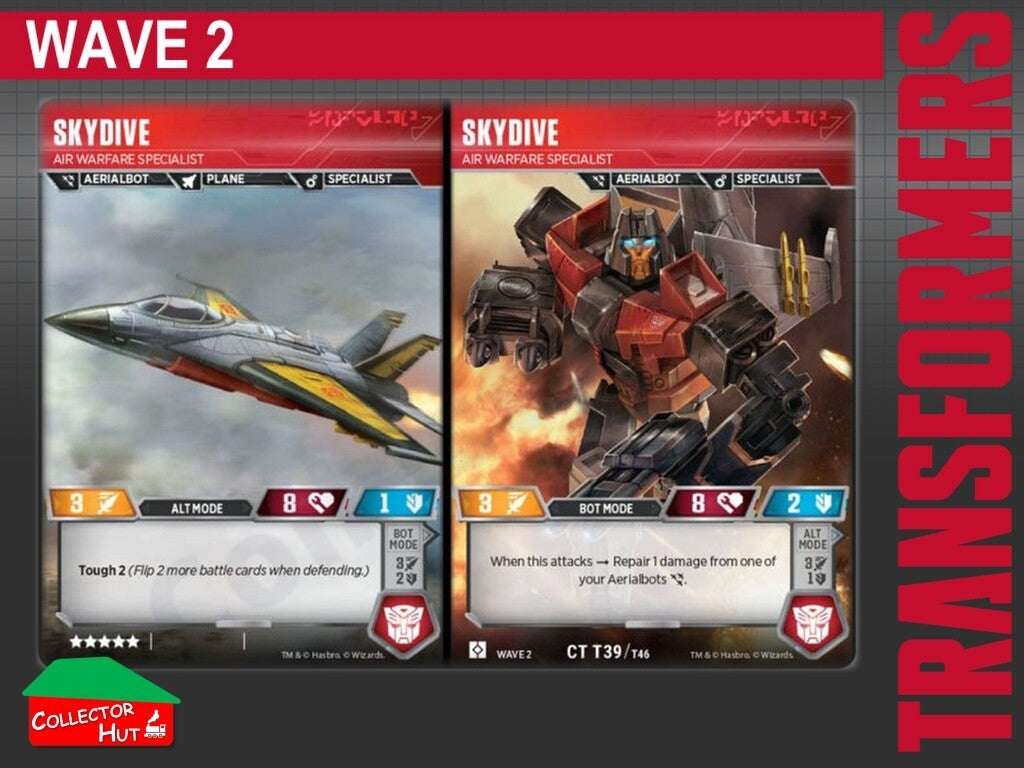 Transformers TCG CHARACTER Trading Cards All Waves