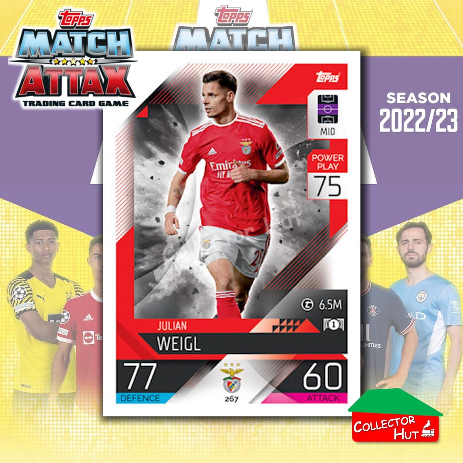 Topps Match Attax Europa Champions League 2022/23 TCG Trading Cards Base 190-387