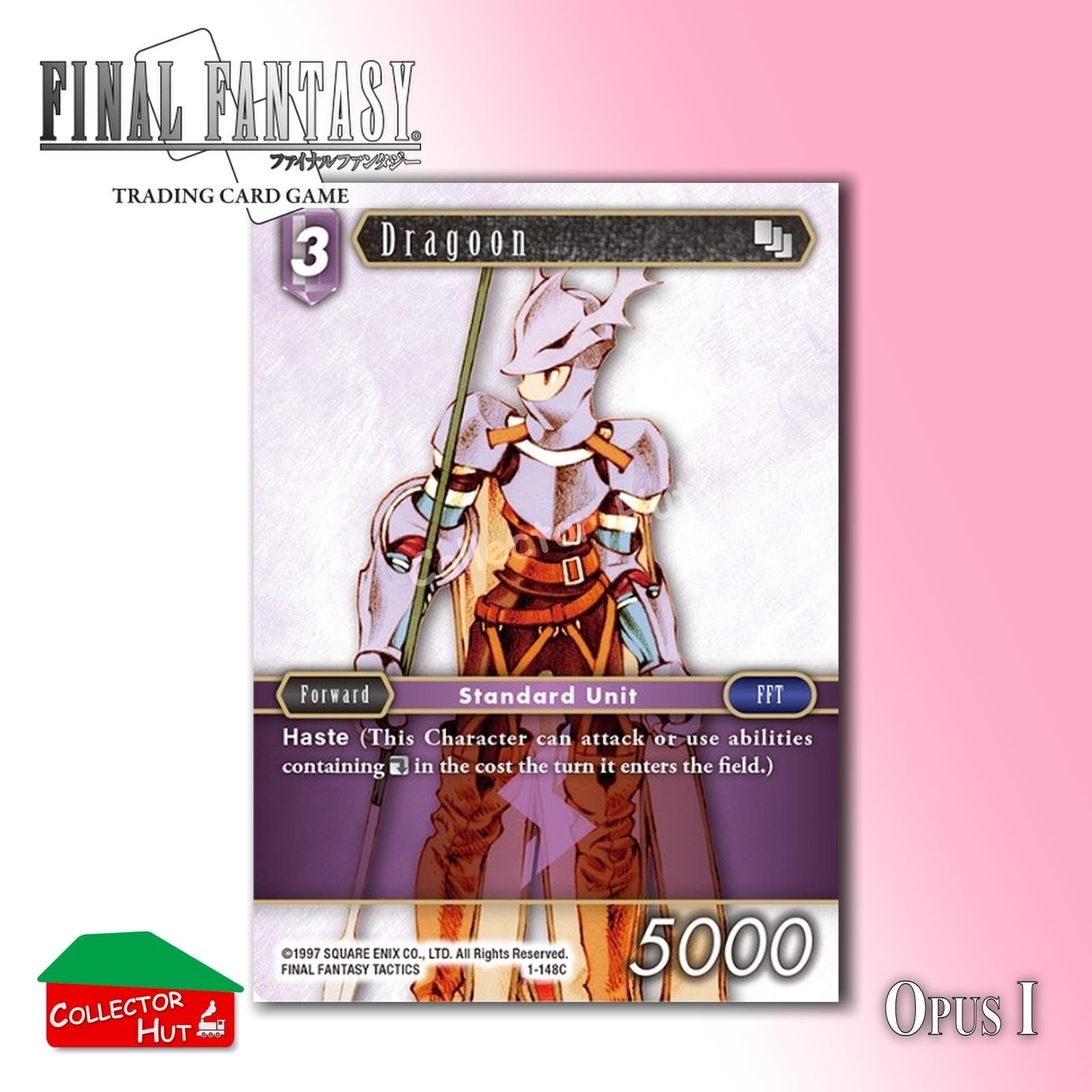 Final Fantasy Trading Card Game OPUS I Singles You Choose
