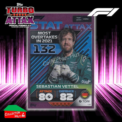 Topps Turbo Attax Formula 1 F1 2022 PINK GREEN RED Parallel Cards