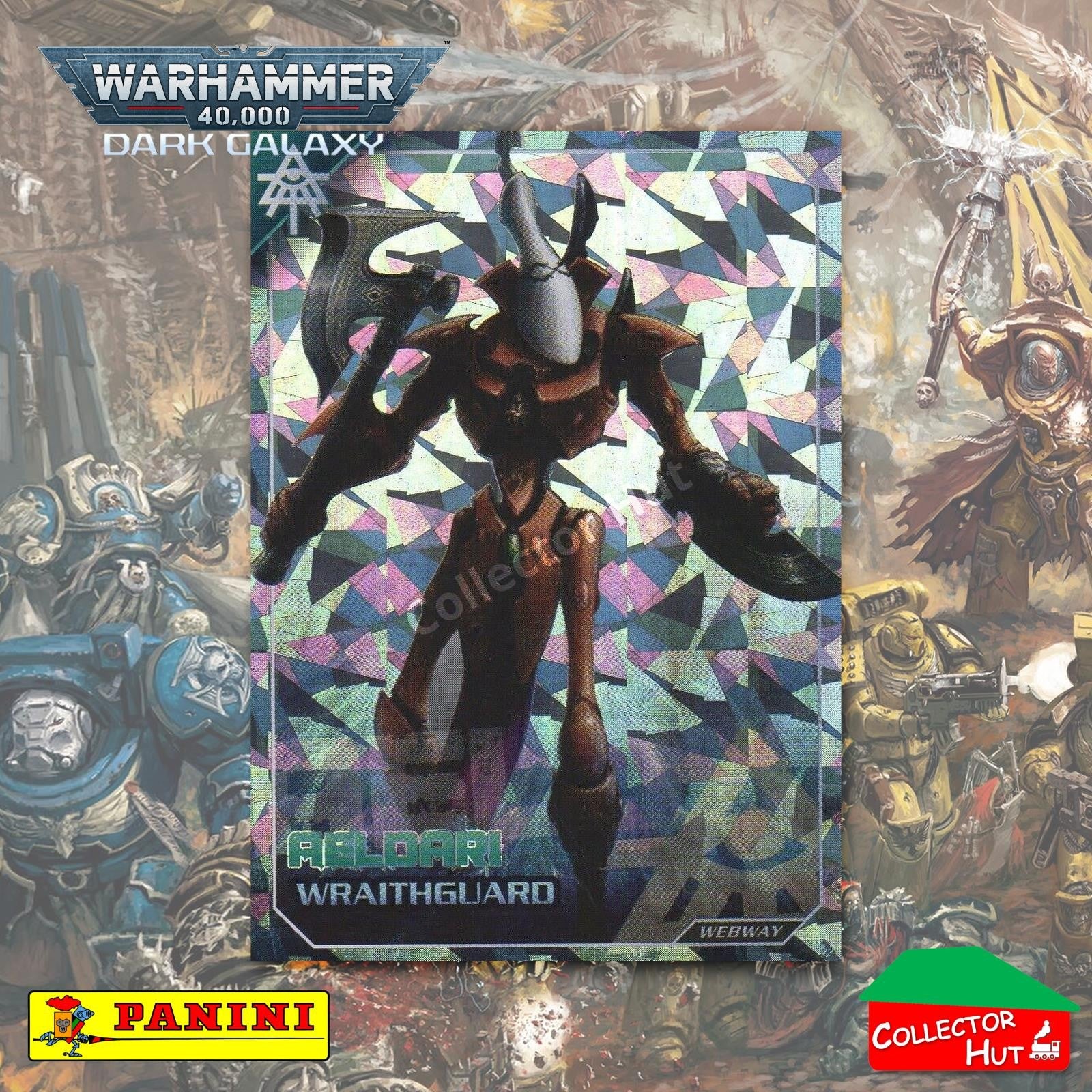 PANINI Warhammer 40,000 Dark Galaxy Webway Inferno Adamantium Limited FOIL Cards
