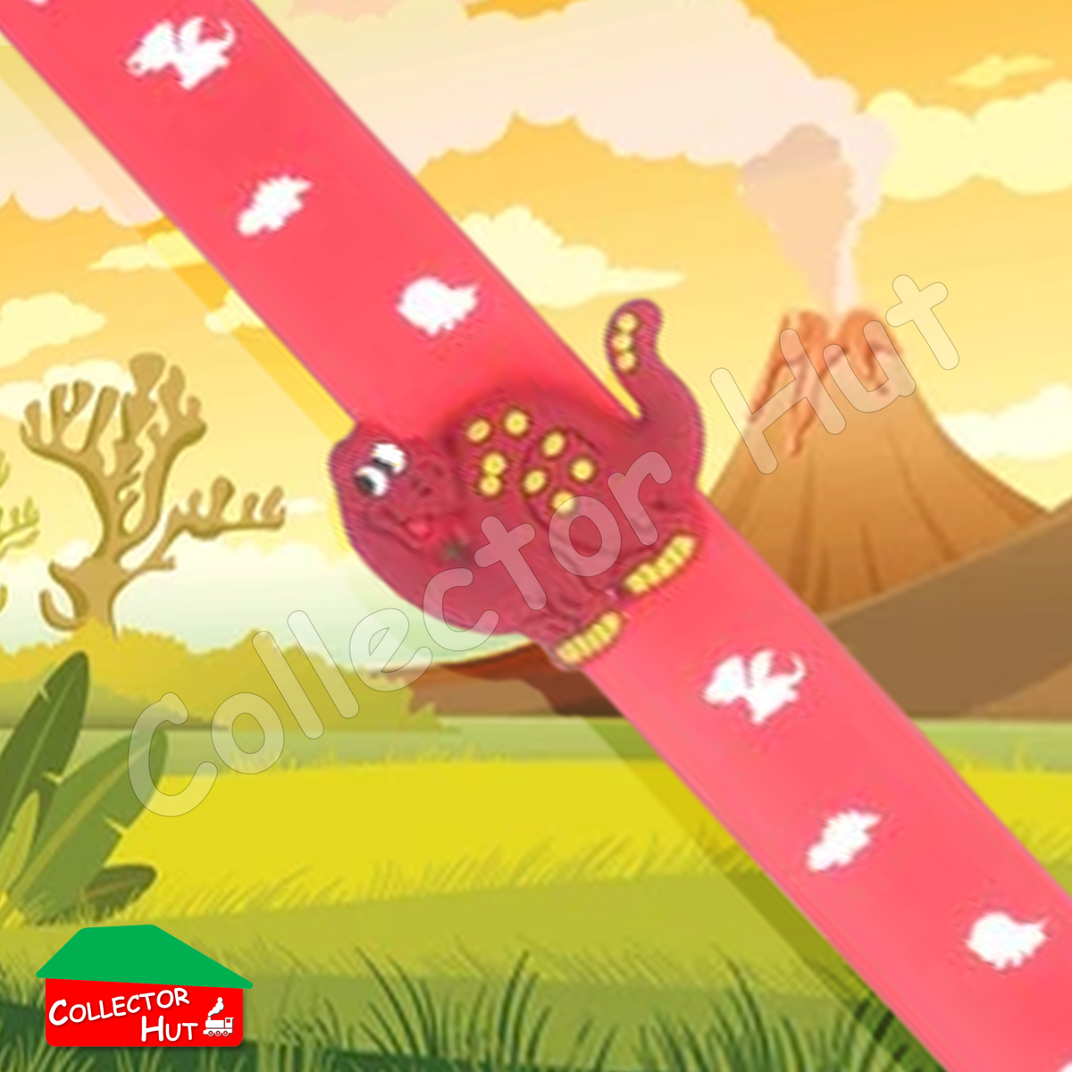 Snapband Snap On Wrist Bracelets Dinosaurs Children's Toy for Party Bags