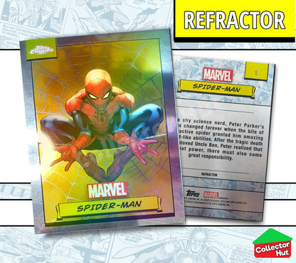 Marvel Topps Chrome 2024 REFRACTOR Card Collection YOU CHOOSE