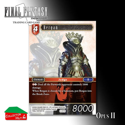 Final Fantasy Trading Card Game OPUS II 2 Singles You Choose