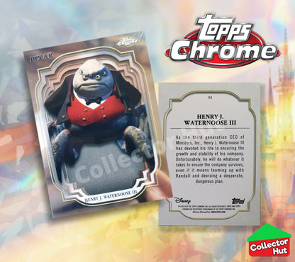 Disney Topps Chrome 2024 Base Cards 1-200 Pick Singles to Complete Your Set
