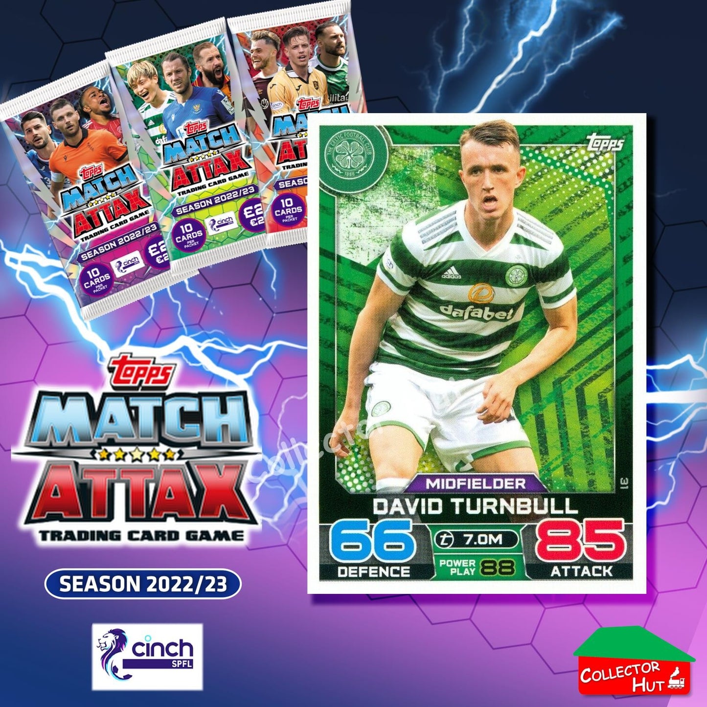 TOPPS MATCH ATTAX SPFL 2022/23 #1-162 Choose Your Card