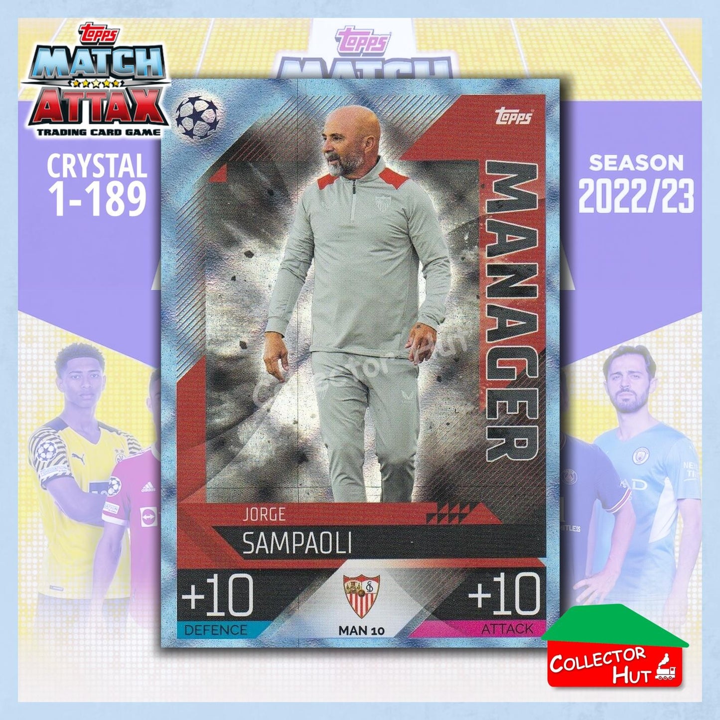 Topps Match Attax Extra 2022/23 Parallel CRYSTAL & EMERALD Cards YOU CHOOSE