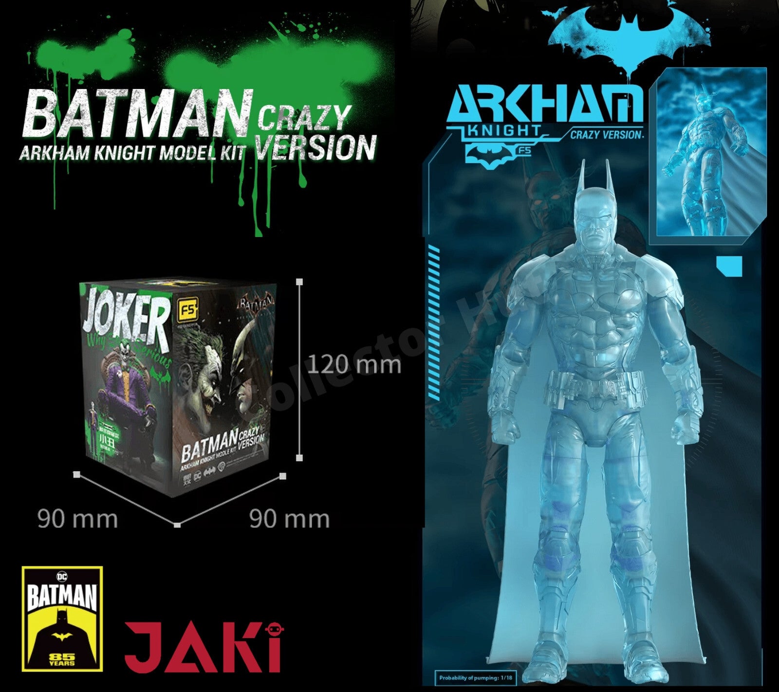 Batman Arkham Knight Model Kits 3.75" F5 Jaki