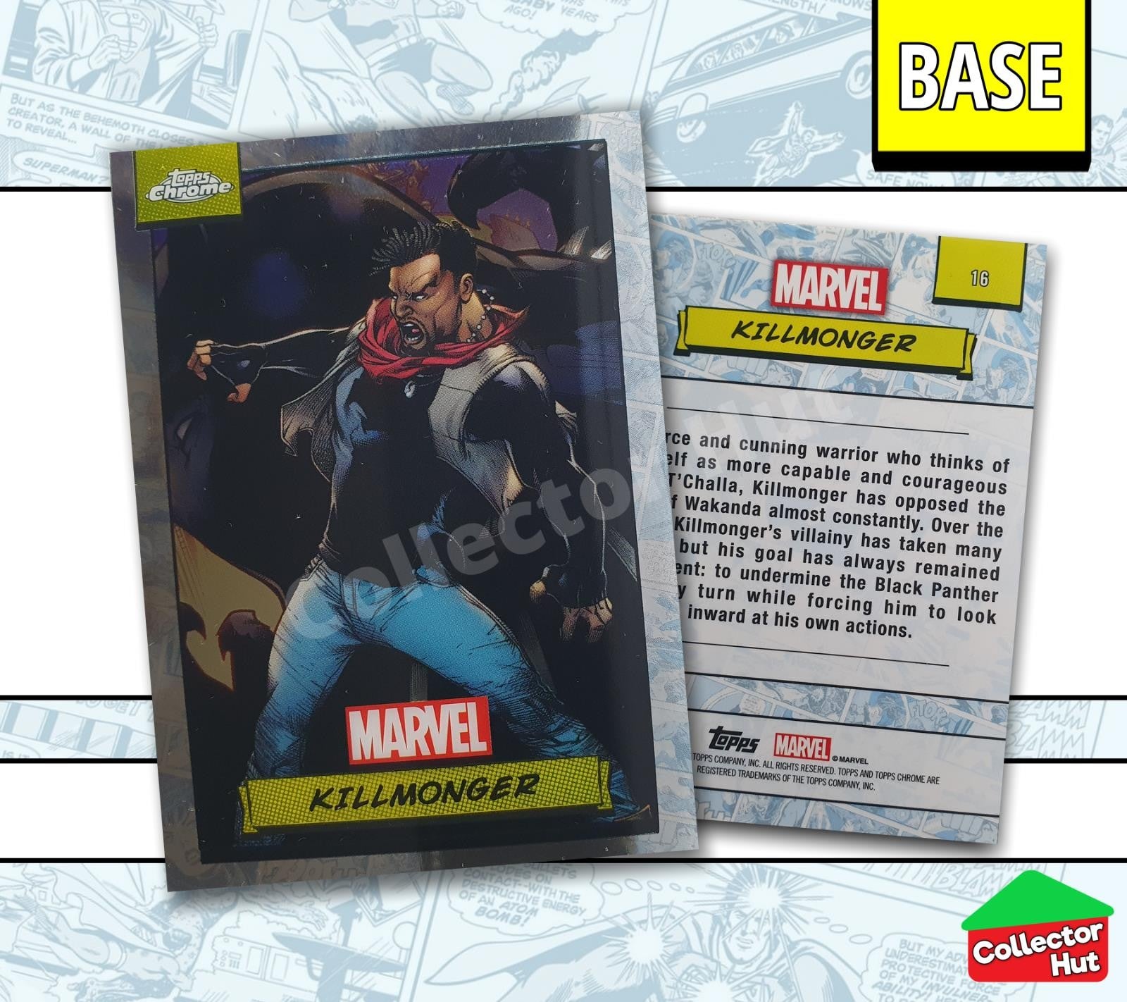 Marvel Topps Chrome 2024 Base Card Collection 1-150 YOU CHOOSE