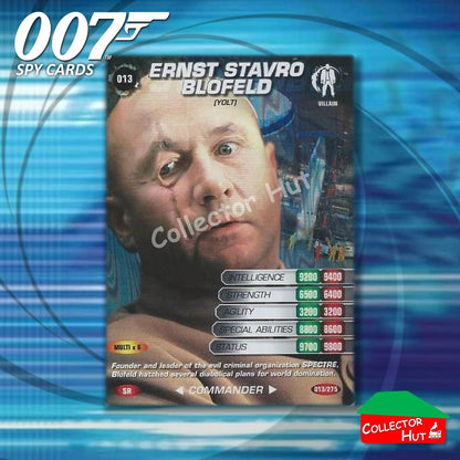 James Bond 007 Commander Spy Cards BASE COMMON YOU CHOOSE