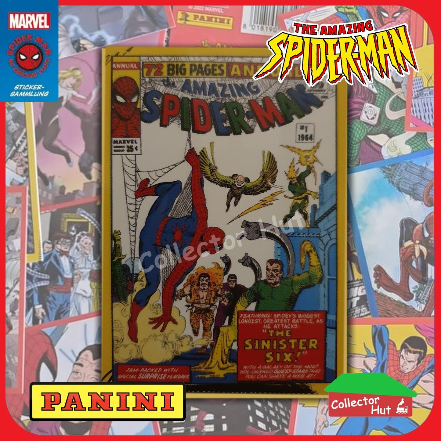 Panini The Amazing Spider-Man 60th Anniversary Trading Cards Singles 1-60