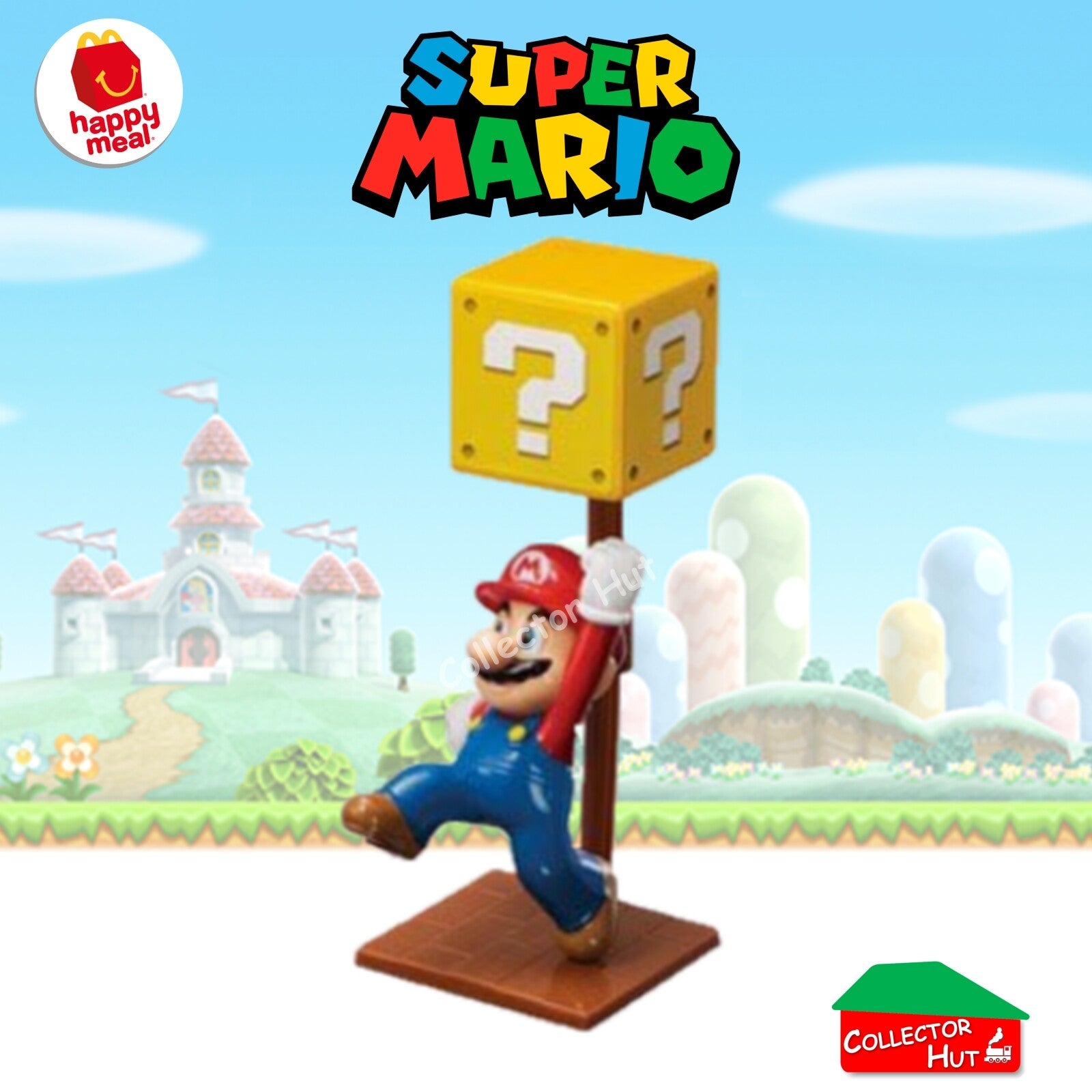 McDonald's Happy Meal Super Mario 2014 Plastic Toys Figurines New & Sealed