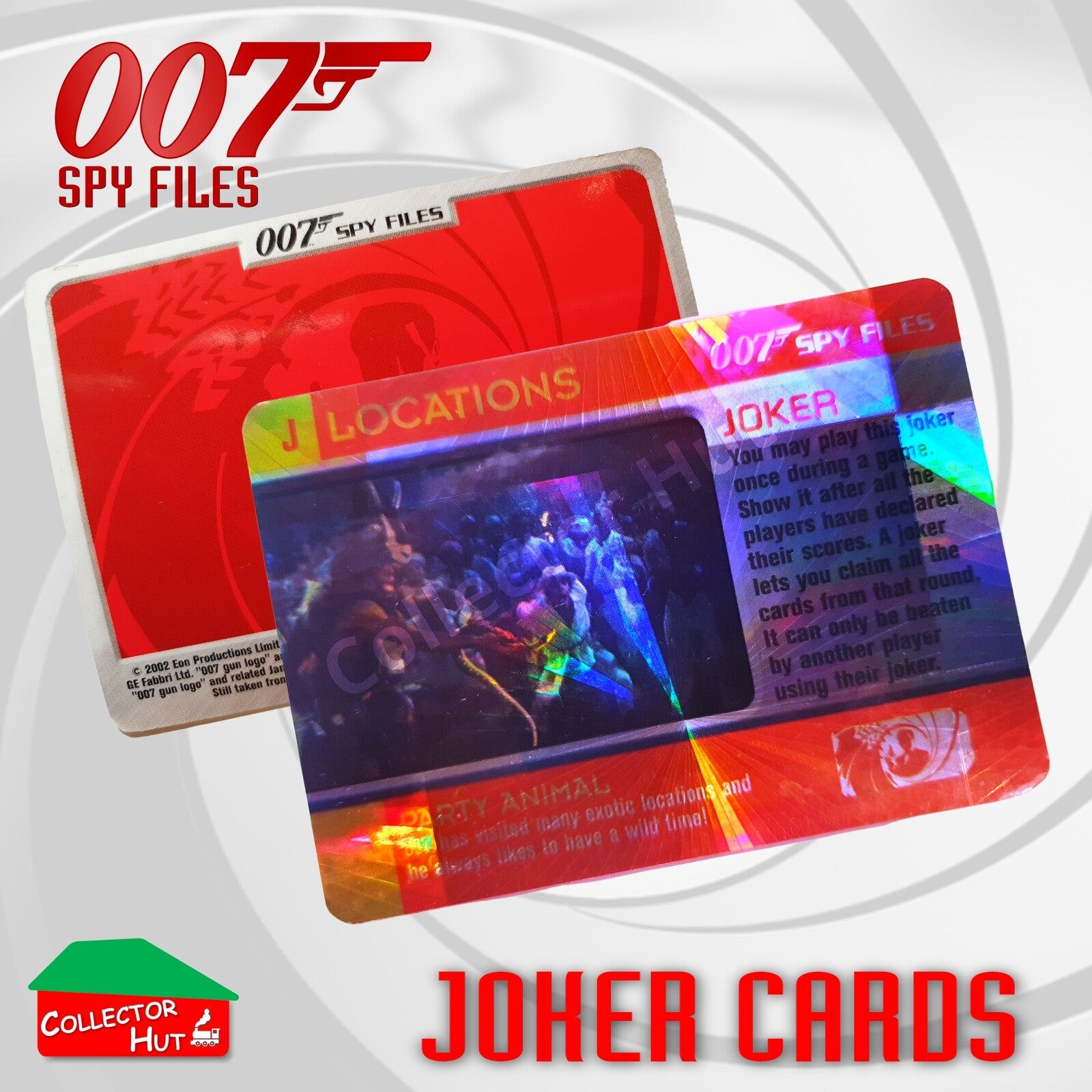 James Bond 007 Spy Files Collection JOKER Cards