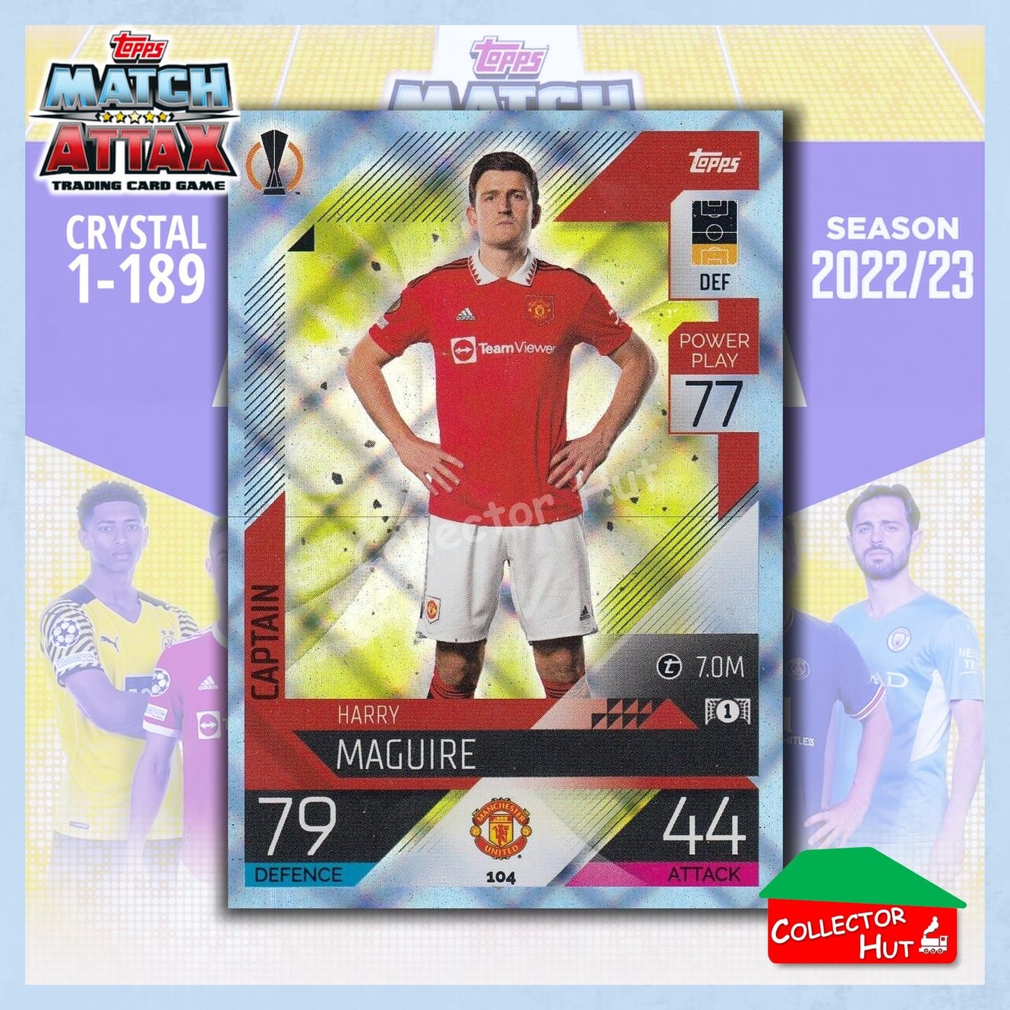 Topps Match Attax Europa Champions League 2022/23 Crystal Parallel Cards 1-189