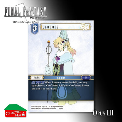 Final Fantasy Trading Card Game OPUS III 3 FOIL CARDS You Choose