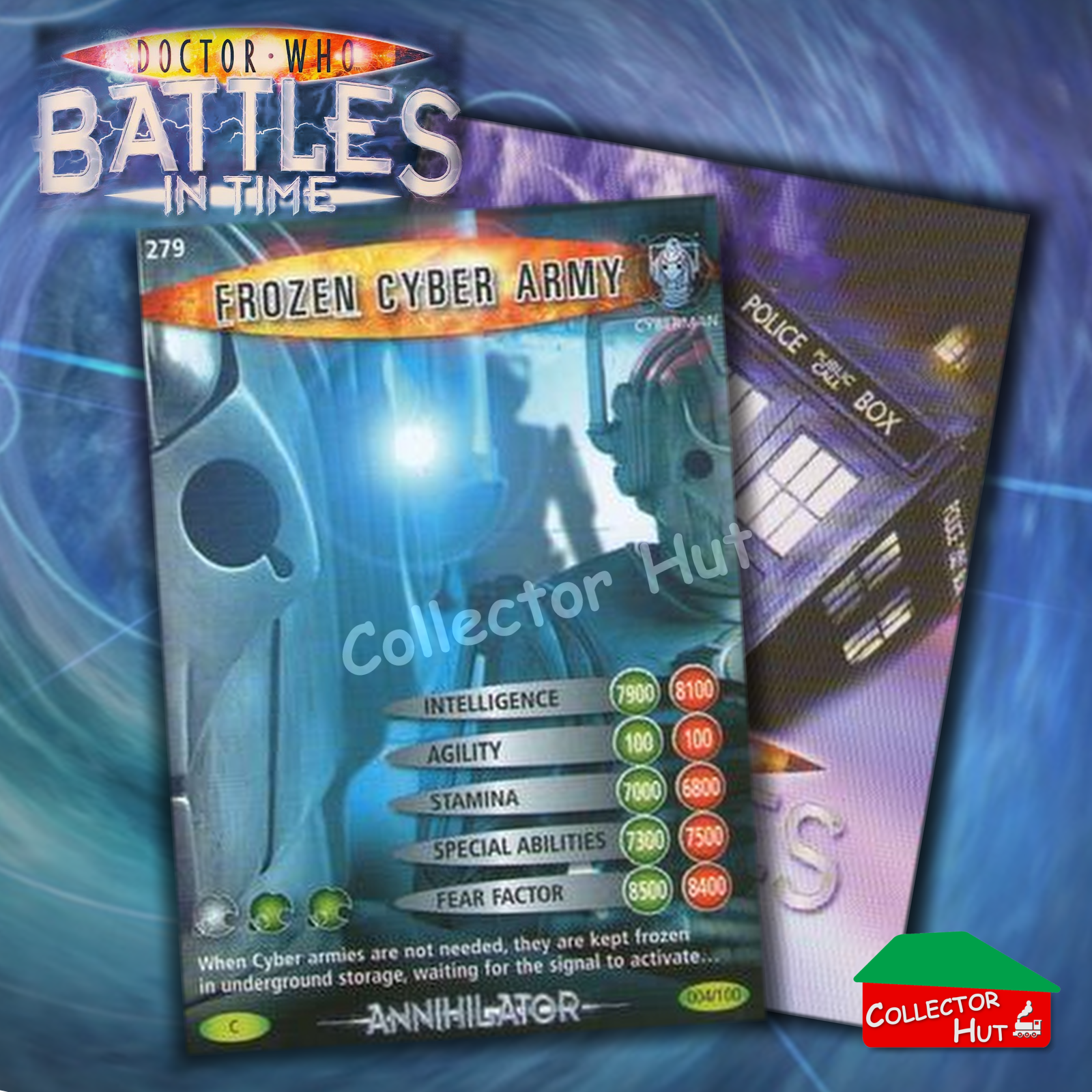DOCTOR WHO Battles in Time #276-375 ANNIHILATOR RARE & COMMON Cards YOU CHOOSE