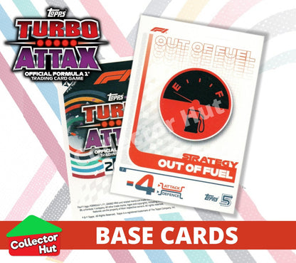 Topps Turbo Attax Formula 1 F1 2024 #1-166 Base Cards YOU CHOOSE