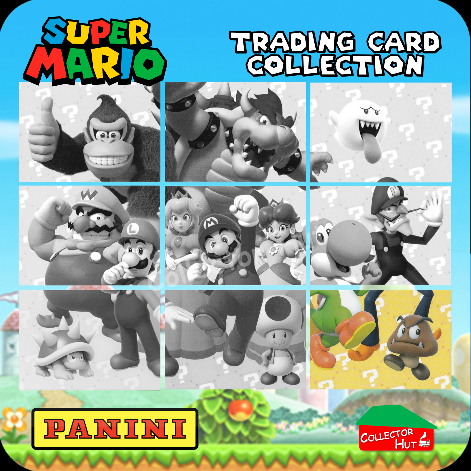 PANINI Super Mario PUZZLE & LIMITED EDITION Trading Cards Choose Your Card!