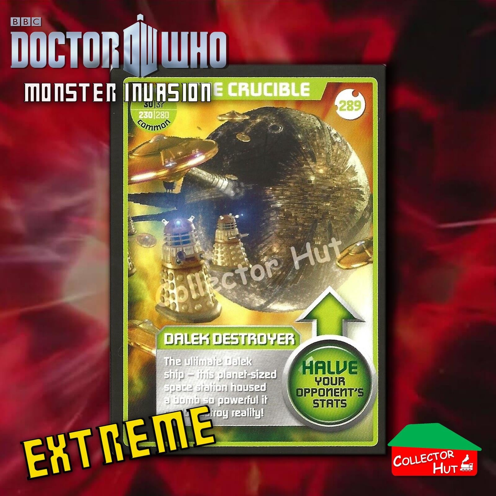 DOCTOR WHO Monster Invasion EXTREME Cards 166-344 New Fresh & Sleeved YOU CHOOSE