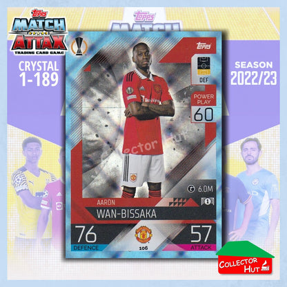 Topps Match Attax Europa Champions League 2022/23 Crystal Parallel Cards 1-189