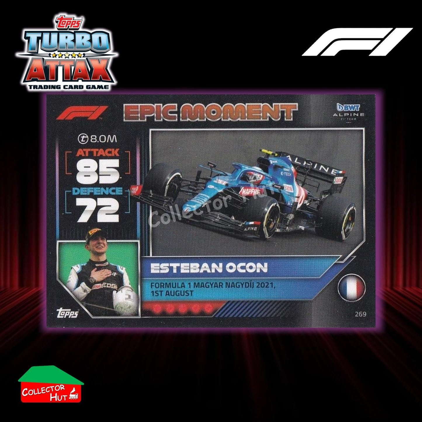 Topps Turbo Attax Formula 1 F1 2022 #136-279 Base Cards YOU CHOOSE