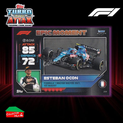 Topps Turbo Attax Formula 1 F1 2022 #136-279 Base Cards YOU CHOOSE