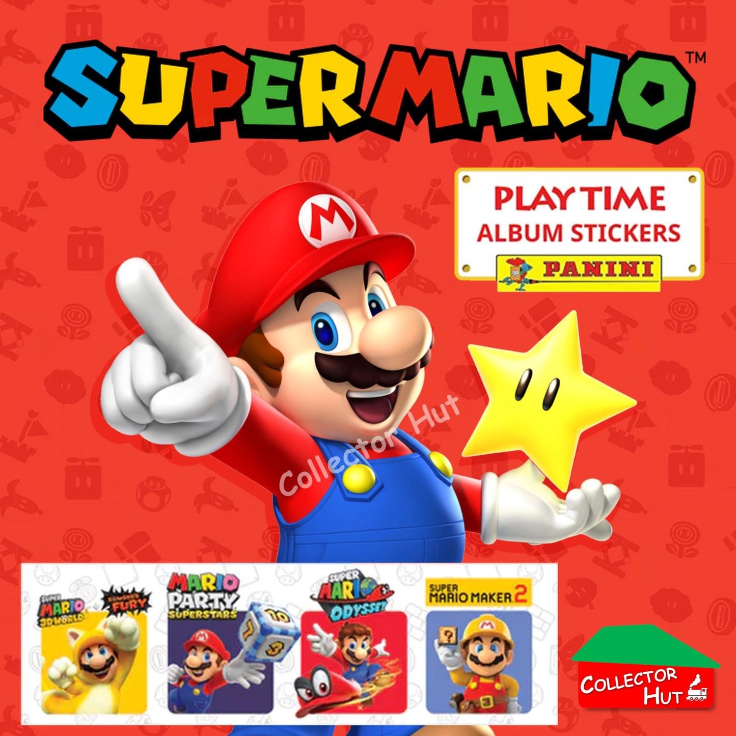 Panini Super Mario Playtime Sticker Collection Singles