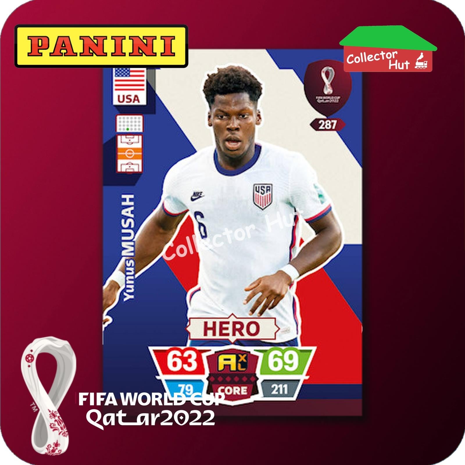 Panini Adrenalyn XL Qatar World Cup 2022 Trading Cards BASE SET #145-288