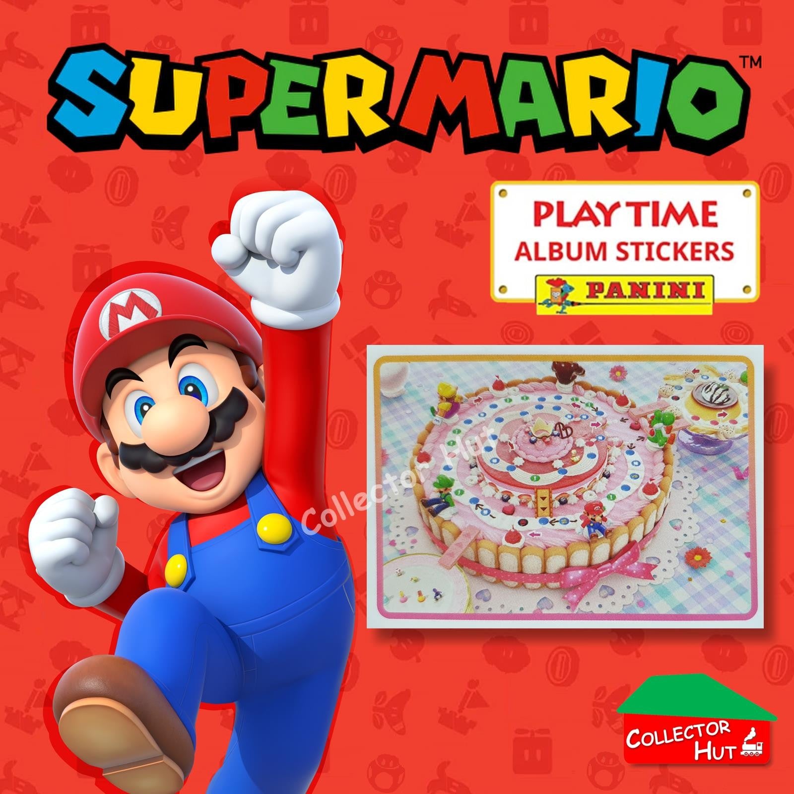 Panini Super Mario Playtime Sticker Collection Singles