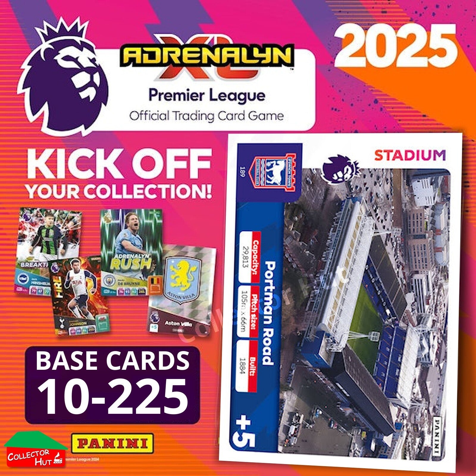 Panini Adrenalyn XL Premier League 2025 2024/25 Base & Foils #10-225