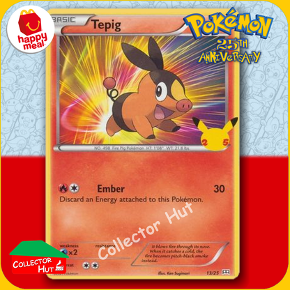 McDonald's Happy Meal 2021 Pokémon 25th Anniversary Trading Cards You Choose