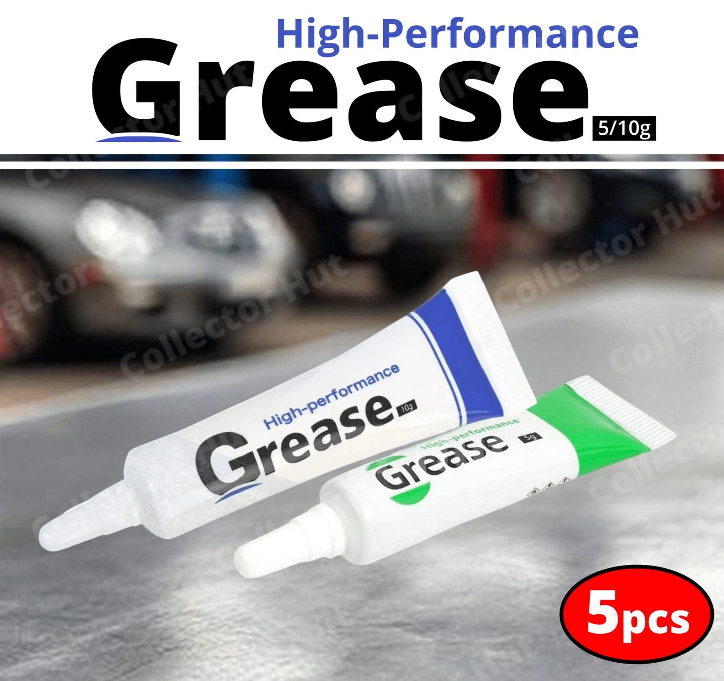 Silicone Grease 5g 10g 5 Pack RC Cars Axles Spark Plugs Bearings