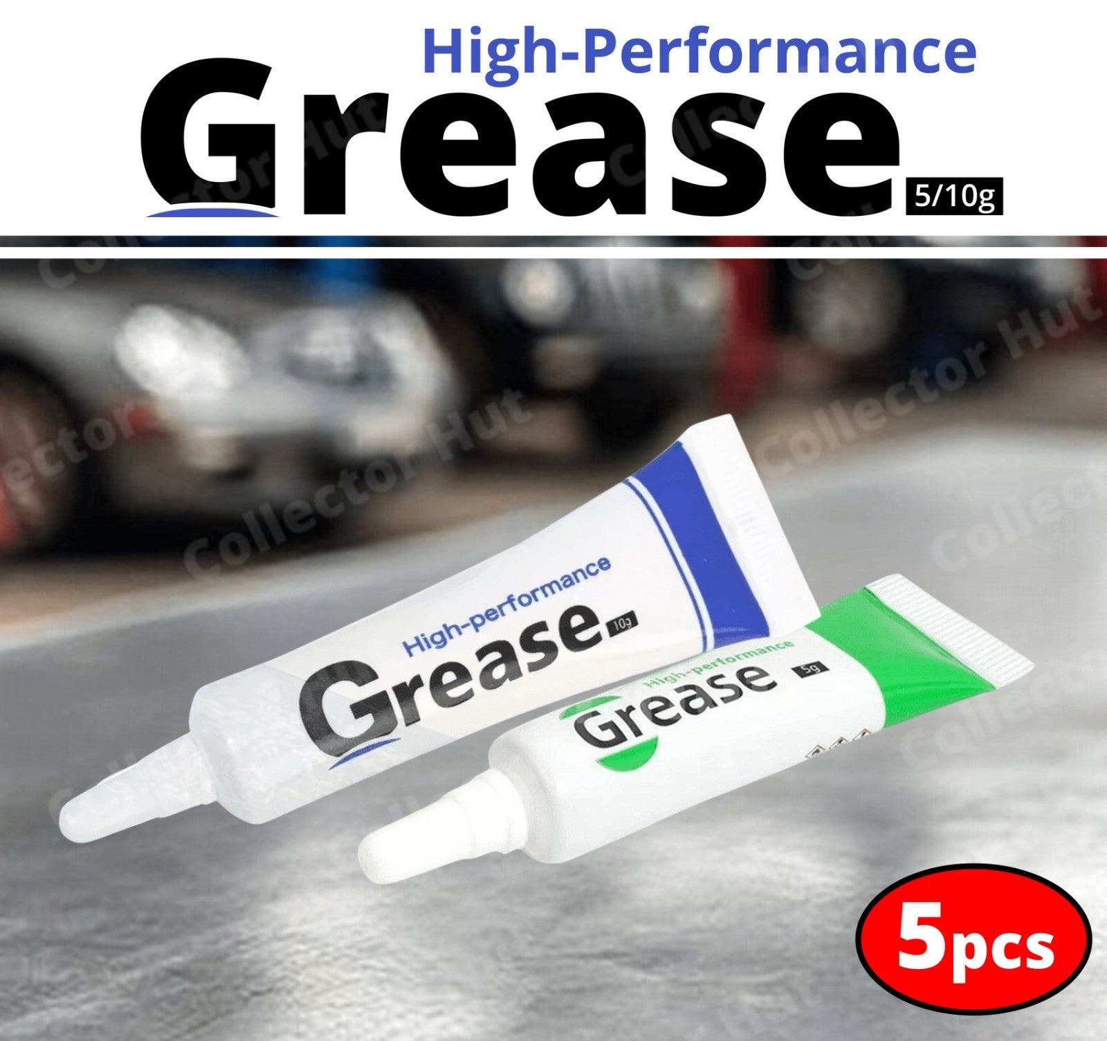 Silicone Grease 5g 10g 5 Pack RC Cars Axles Spark Plugs Bearings