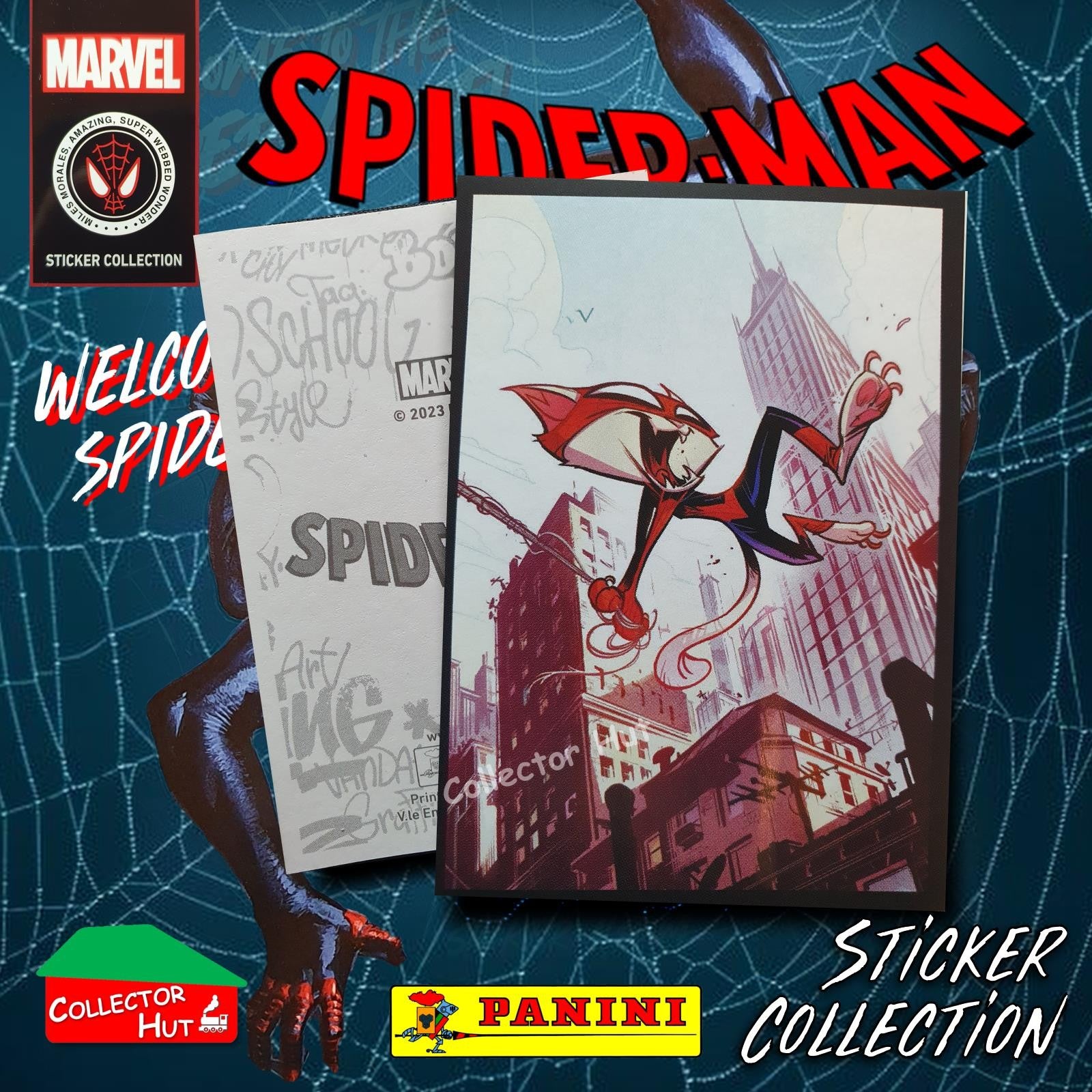 Panini Spider-Man Spider-Verse 2023 Collection Sticker Singles #1-163 & F1-30