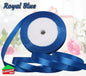 Satin Ribbon Roll Double Sided 23m Various Colours Sizes 10mm 15mm Widths