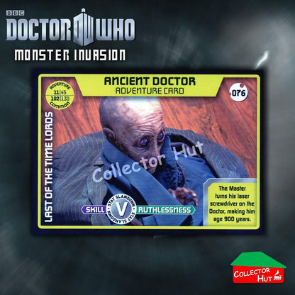 DOCTOR WHO Monster Invasion Trading Cards Base 1-165 New Fresh & Sleeved