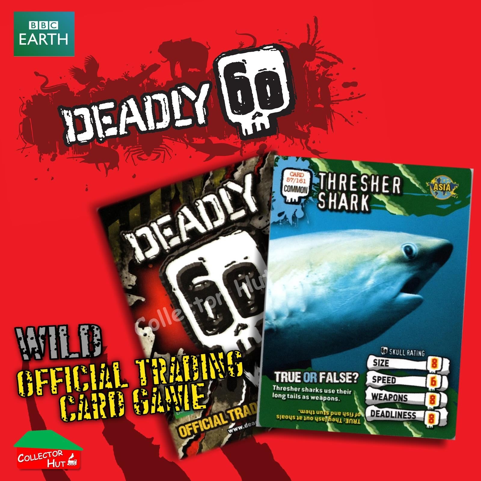 CBBC Deadly 60 WILD Trading Cards  Choose Your Cards